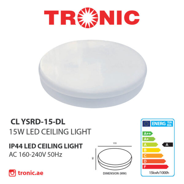 Tronic Round  Led Ceiling Light 15 Watts