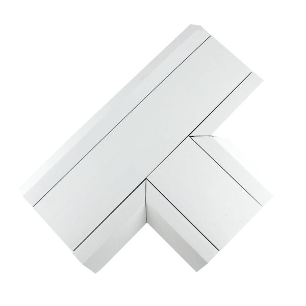 Tronic Compartment 'T' Trunking Pvc Connector 170Mmx50Mm
