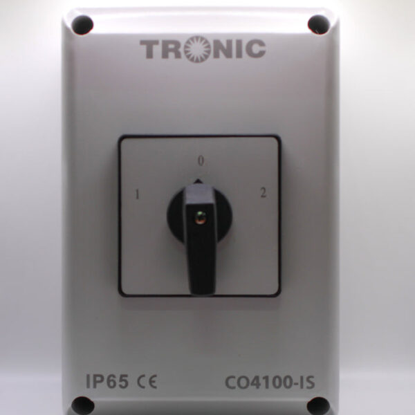 Tronic Manual Changeover Switch 100A