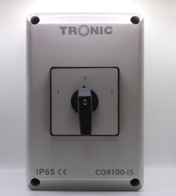 Tronic Manual Changeover Switch 100A