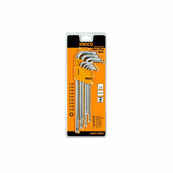 Ingco Torx Key 9Pcs Set Hhk13092