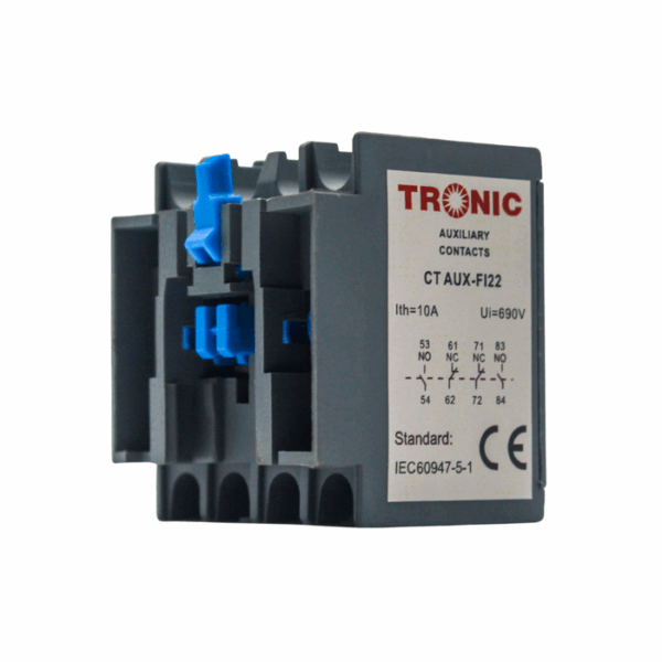 Tronic Auxiliary Contact Top Mount 2No+2Nc