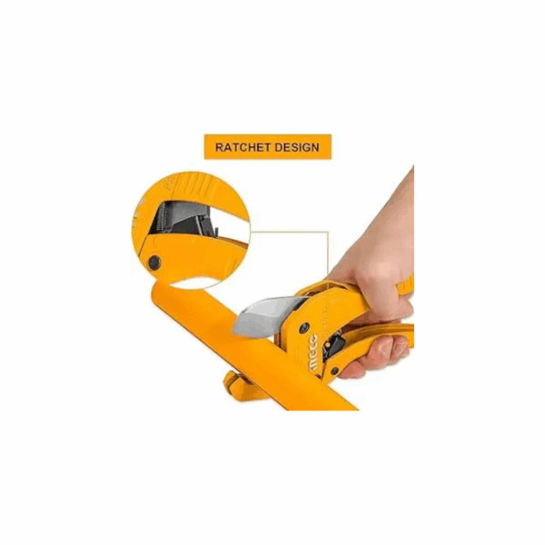 Ingco Pvc Pipe Cutter 3-42Mm With Auto Open Function Hpc05428