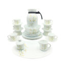 La Opala Dinner Set Citron Weave Classique 47 Pieces LW047