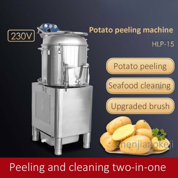 Generic Commercial Potato Peeler And Wash 2In1 10Kg