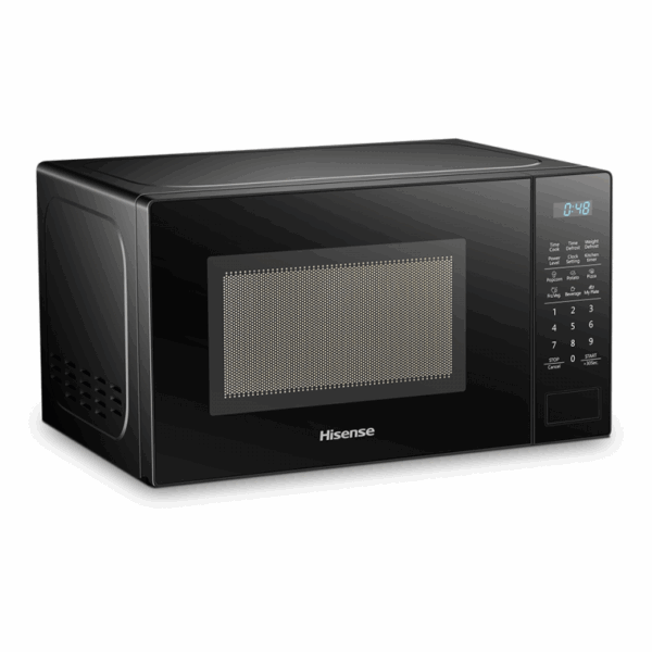 Hisense Microwave 20L 700W Solo Digital Touch Display, 6 Levels, Push Button, Black H20Mobs1