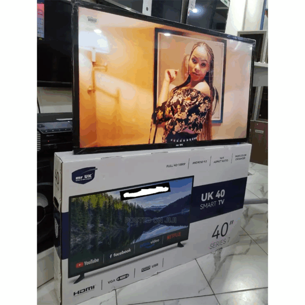 Mr Uk 40 Inch Smart Tv Double Glass Tanzania
