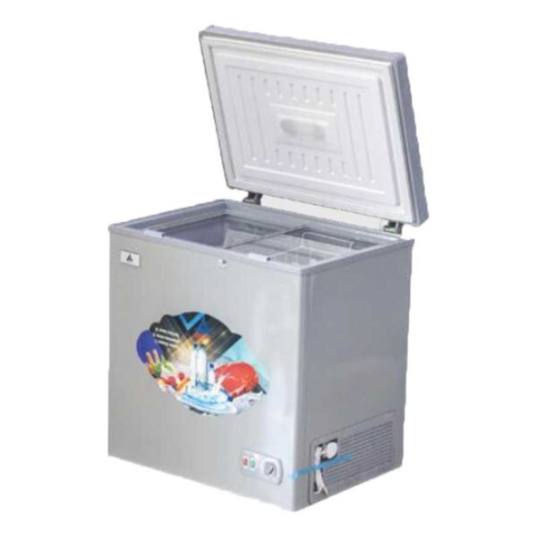 Delta Chest Freezer 158L 1 Door Silver Ddf-200S