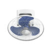 Tronic Oscillation Fan with Blue Metal Blade 16 Inch