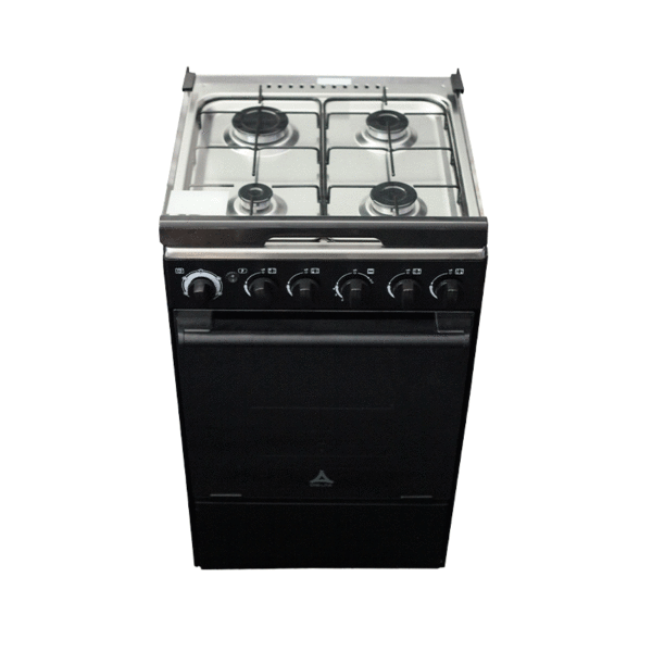 Delta Cooker 50X55Cm 4 Gas Burners With Gas Oven &Amp; Grill Dgc40B