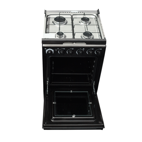 Delta Cooker 50X55Cm 4 Gas Burners With Gas Oven &Amp; Grill Dgc40B