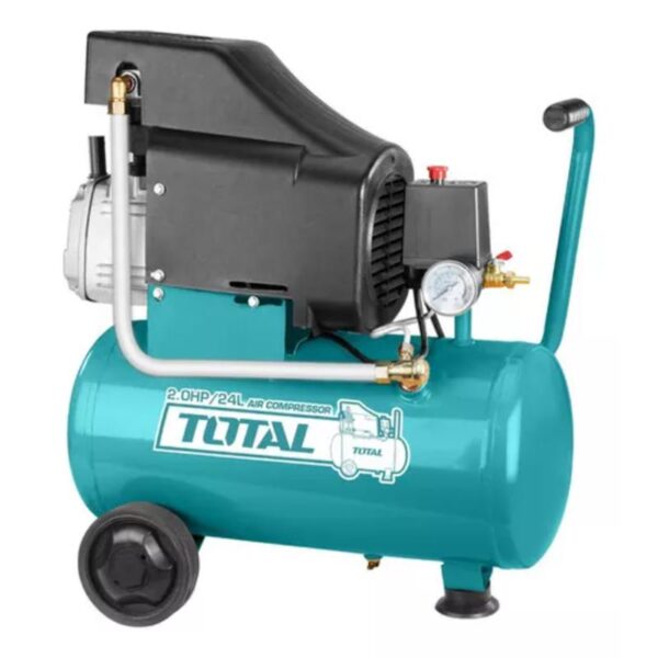 Total Air Compressor Convenient Drainage Of Condensate 24L 1.5Kw 220-240V Tc1202411-8