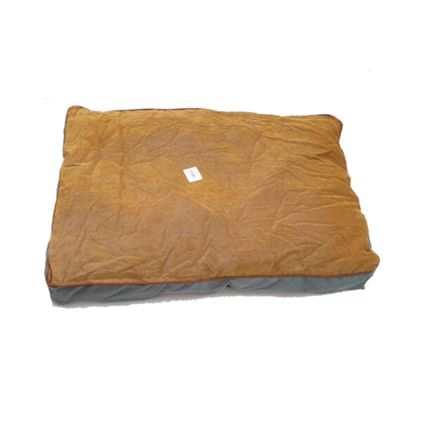 Pv Dog Cushion Bed Medium 90 X 60 X 10Cm Brown &Amp; Blue Yd-Dz01M