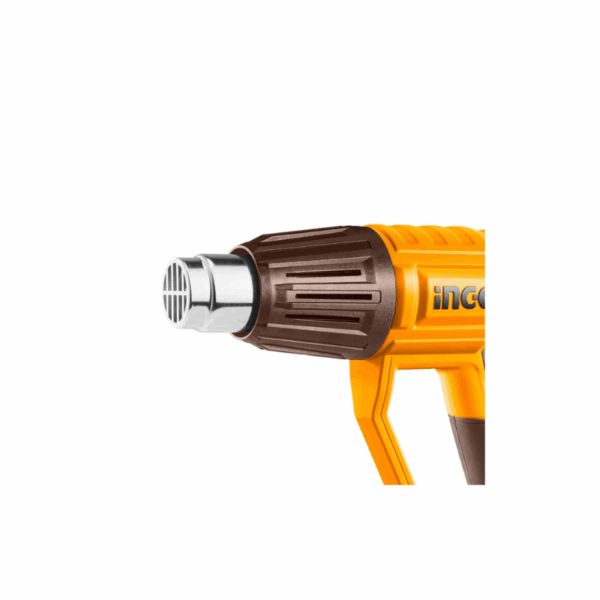Ingco Electric Heat Gun 2000W With Lcd Screen, 3Pcs Nozzle &Amp; 1 Scraper Hg2000581
