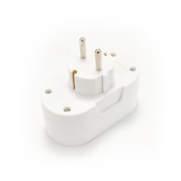Tronic Power Strip 1-2 Way Eu Plug 2 Pin