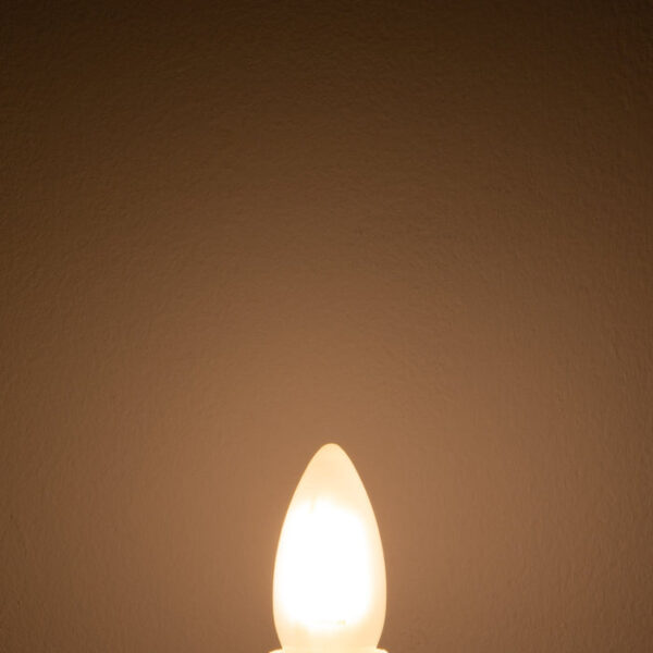 Tronic 4 Watts Frosted Candle Led E27 (Screw) Bulb