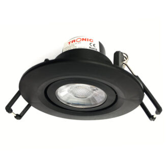Tronic Downlighter LED 3 Watts Black Colour