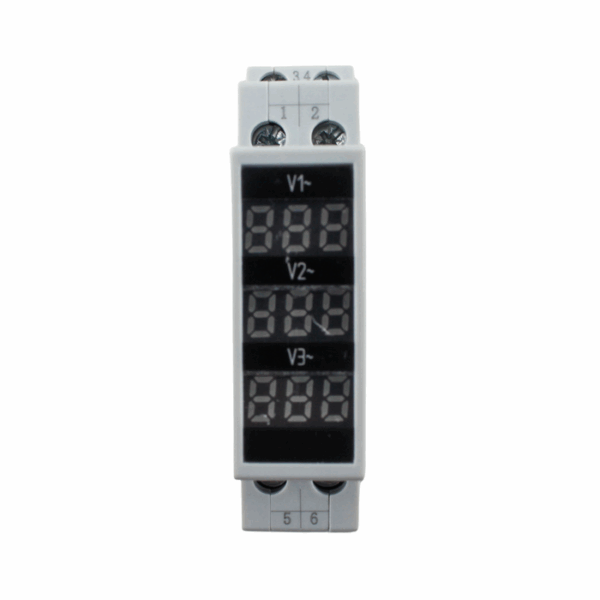Tronic Three Phase Voltmeter