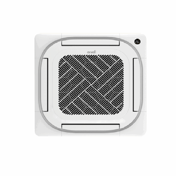 Evvoli Air Conditioner Ceiling Cassette 24000Btu Inverter T3 R410 Evcas24Kt3Inv