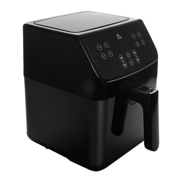 Evvoli Air Fryer 5.5L With Led Digital Touch Screen &Amp; 8 Preset Programs 1700W Evka-Af5508B