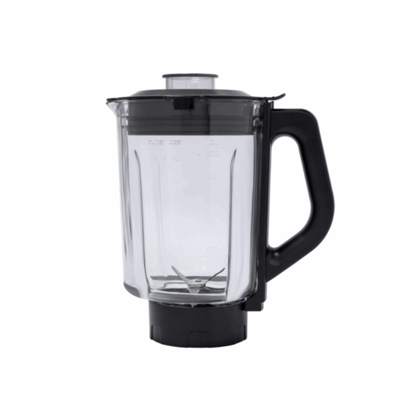 Evvoli Premium Table Blender 1000W With 1.5L Glass Jar With Ice Crush Function, 4 Knife Leaf &Amp; 3 Speed Operation Stainless Steel Evka-Bl15Hb
