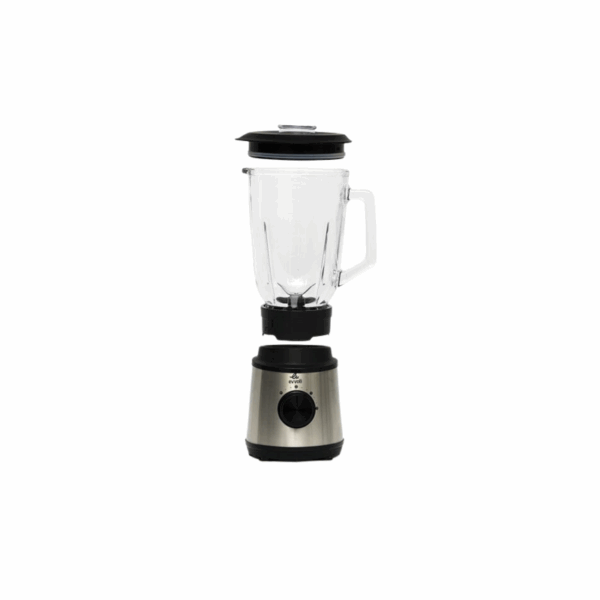 Evvoli Premium Table Blender 1.5L With Glass Jar 600W Evka-Bl15Mb