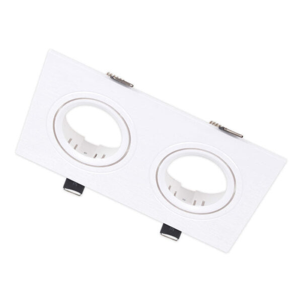 Tronic Twin Rectangular Gu10 Recessed Fitting