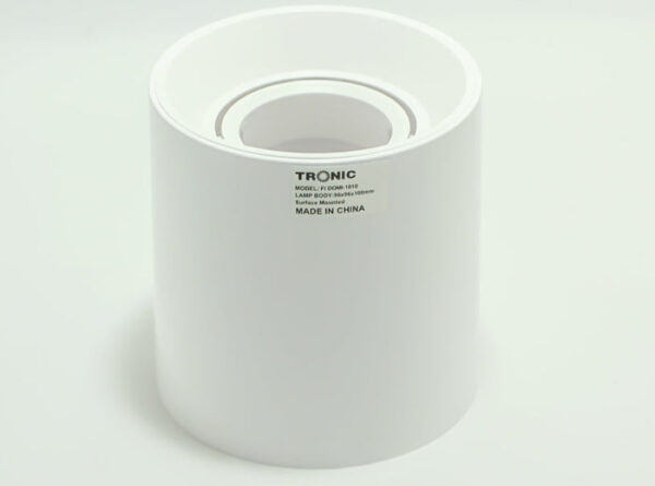 Tronic Round Surface Mounted Gu10 Fitting