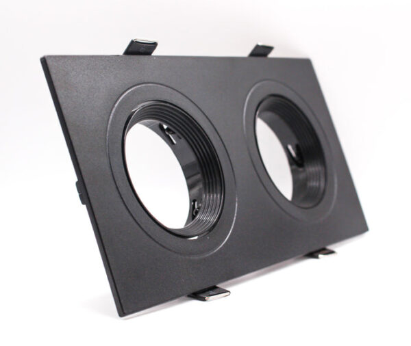 Tronic Twin Rectangular Gu10 Recessed Fitting