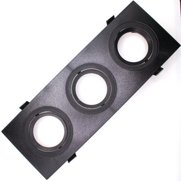 Tronic Three Way Rectangular Gu10 Recessed Fitting