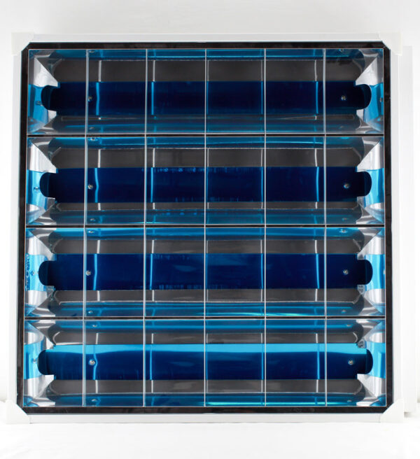 Tronic Fluorescent Louver Recessed Panel 4X9 Watts