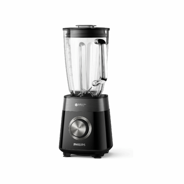 Philips Blender 5000 Series 2L 1200W With 1.5L Plastic Jar, 3 Speed &Amp; Pulse, Problend Plus Technology, Ice Crushing, Chopper &Amp; Mill Attachment Hr3033