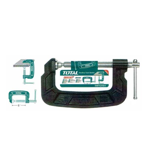 Total G Clamp Size 5&Quot; Tht13151