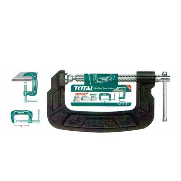 Total G Clamp Size 6” Tht13161
