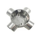 Tronic Junction Circular Box G.I 4 Way