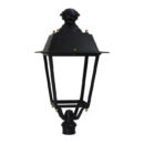 Tronic Black Garden Light Without Pole