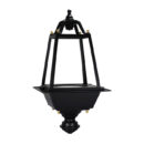 Tronic Black Garden Light Without Pole