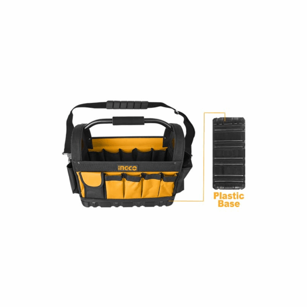 Ingco Tool Bag 16&Quot; With 21Pcs Pockets, 1Pc Hanger Htbgl01