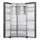 HISENSE FRIDGE Side By Side Refrigerator, Inverter & LED Touch 637 Litres H800SBWD