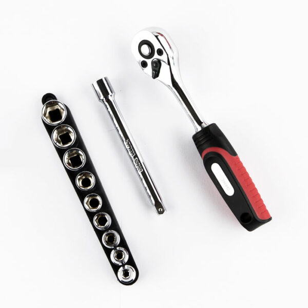 Tronic Driver And Socket Ratchet Set