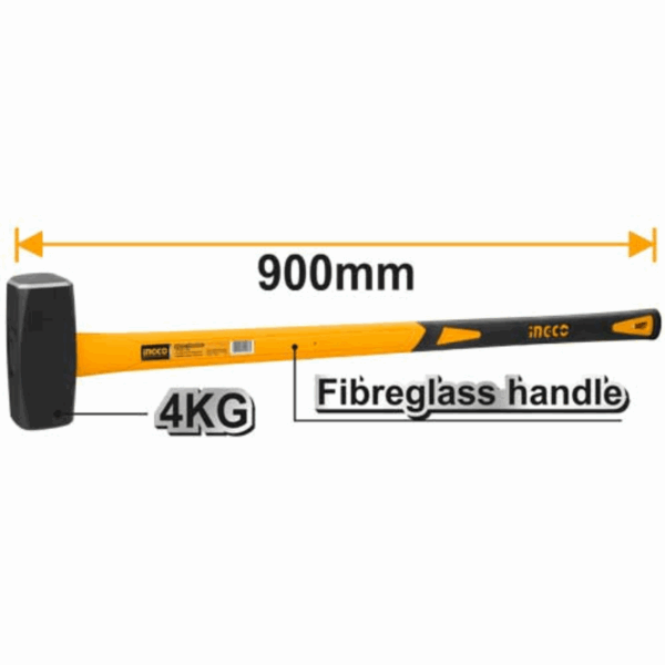 Ingco Stoning Hammer 4Kg Hsth03498
