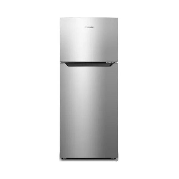 Hisense Refrigerator 120L Double Door, Top Freezer, Titanium Silver Rd-16Dc4S1