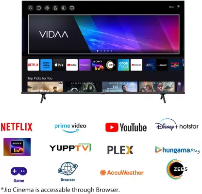 Hisense 50&Quot; Smart Uhd 4K Quantum Uled Tv With Dolby Vision Atmos, Hdr 10, 60Hz Vrr, 4K Resolution, Built-In Wi-Fi , Dolby Audio Sound 50E7K