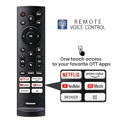 Hisense 55&Quot; Smart Uhd 4K Quantum Uled Tv With Dolby Vision Atmos, Hdr 10+, 240Hz Hrr Panel, 4K Resolution, Channel Speakers With Sub Woofer , Dolby Audio Sound 55E7K