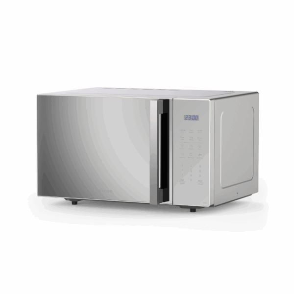 Hisense Microwave 26L 700W Solo Digital, 6 Power Levels, Touch Display, Handle, Mirror Finish H26Moms5H