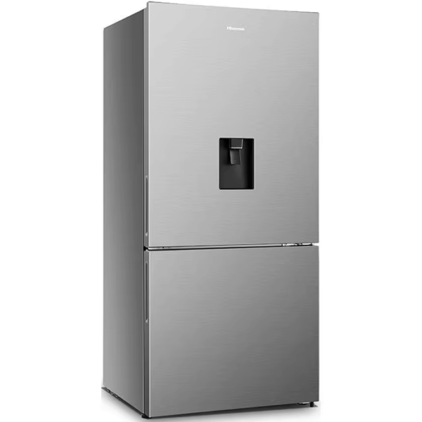 Hisense Refrigerator 463L, Double Door Bottom Freezer, With Water Dispenser, Precise Temperature Control, Multi-Airflow For Constant Temperature, A+ Energy Saving H610Bs-Wd