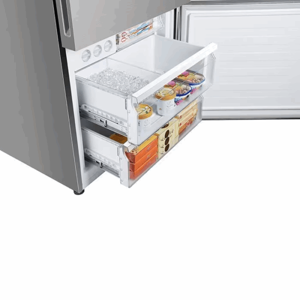 Hisense Refrigerator 463L, Double Door Bottom Freezer, With Water Dispenser, Precise Temperature Control, Multi-Airflow For Constant Temperature, A+ Energy Saving H610Bs-Wd