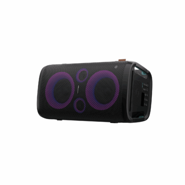 Hisense Ultimate Wireless Portable Speaker 300W, 2.0Ch, With Party Lights, 15 Hour Long-Lasting Battery, Bluetooth 5.0, Ipx4 Waterproof, Dj And Karaoke Mode Rocker One