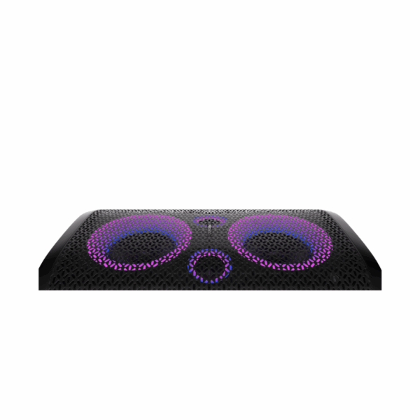 Hisense Ultimate Wireless Portable Speaker 300W, 2.0Ch, With Party Lights, 15 Hour Long-Lasting Battery, Bluetooth 5.0, Ipx4 Waterproof, Dj And Karaoke Mode Rocker One
