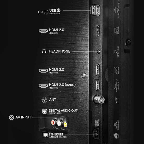 Hisense Refrigerator 508L Side By Side Door With Water Dispenser, No-Frost, Titanium Inox H670Sit-Wd